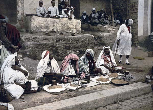 Couscous sellers a Tunisi