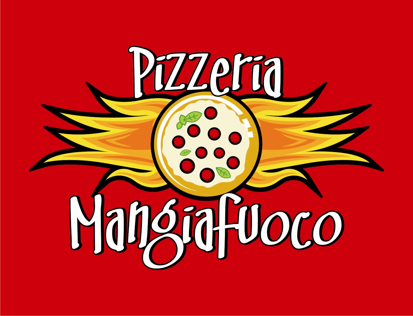 mangiafuoco logo pizzeria