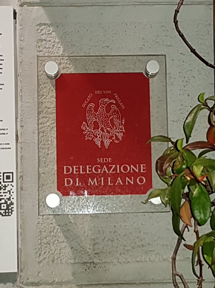 Sede della Delegazione di Milano del Ducato dei Vini Friulani 
