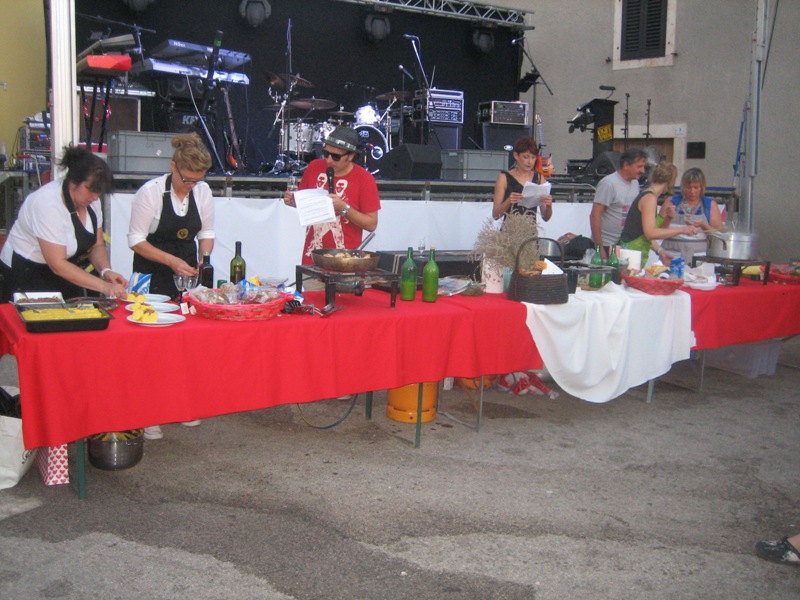 show cooking popolare a Verteneglio-Brtonigla 
