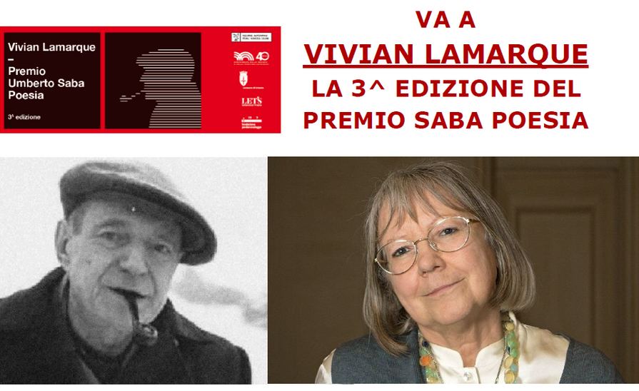 premio Saba poesia a Vivian Lamarque