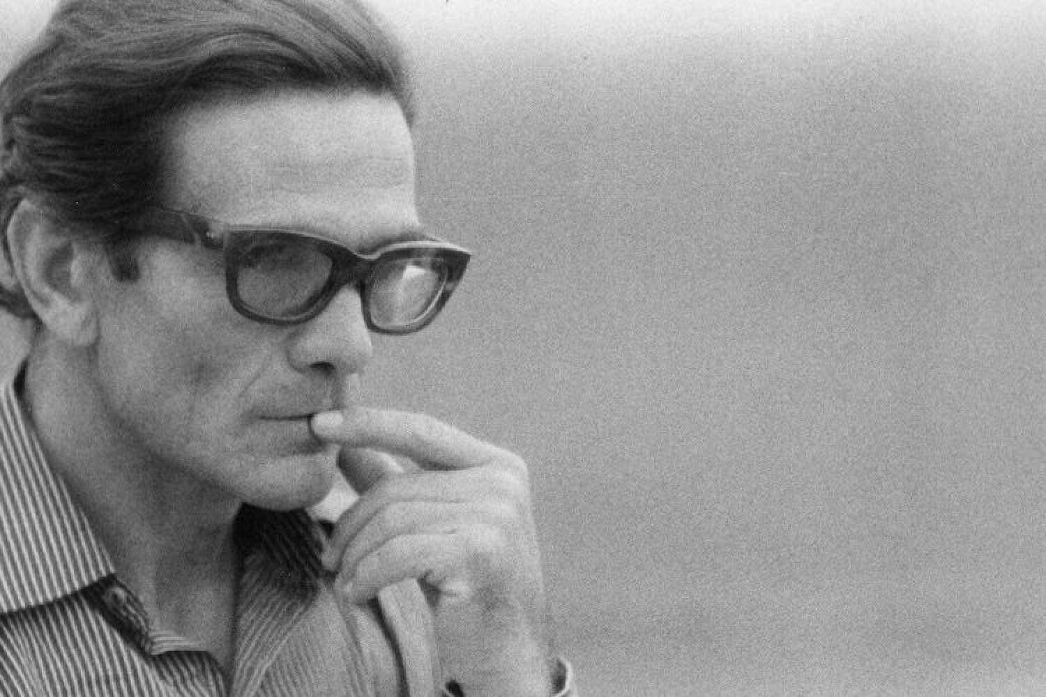 Pasolini nel 1973  © gettyimages