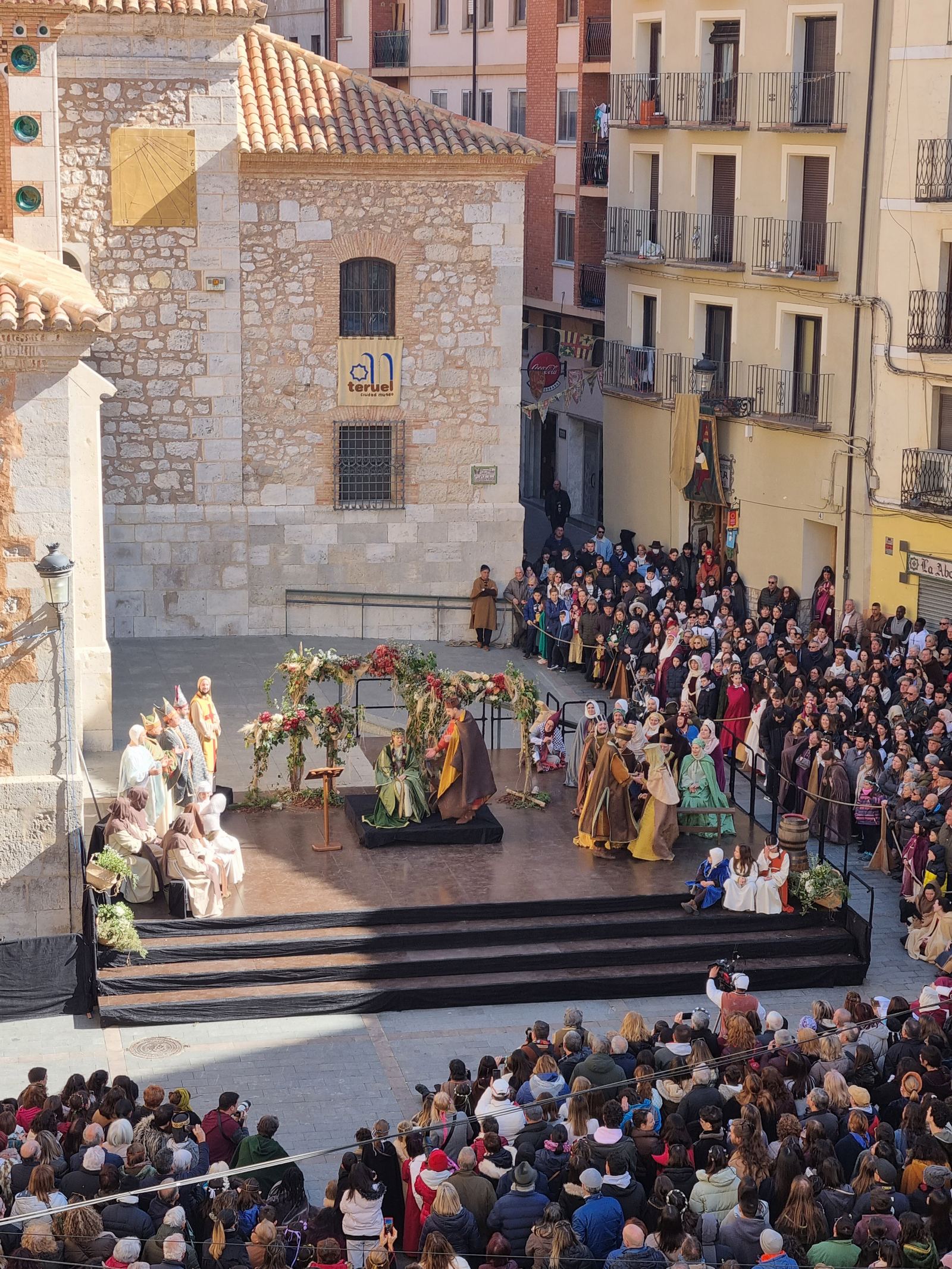 Gli amanti di Teruel un momento della rievocazione storica