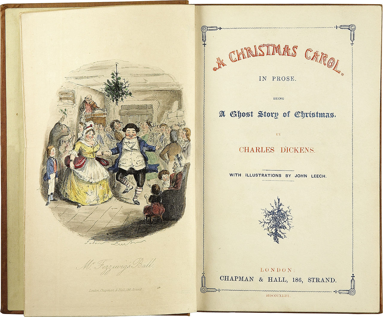Charles Dickens A Christmas Carol First edition 1843