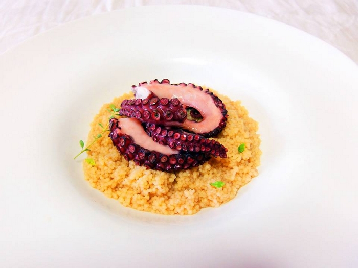 Cous cous in umami style 