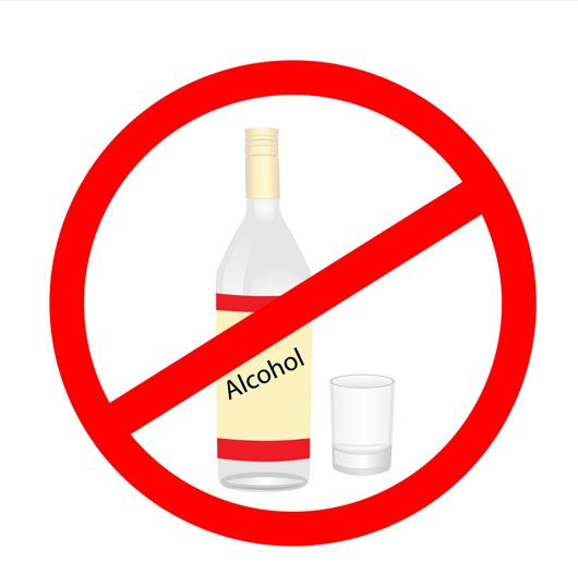 divieto di alcool pictograph vector 19456131